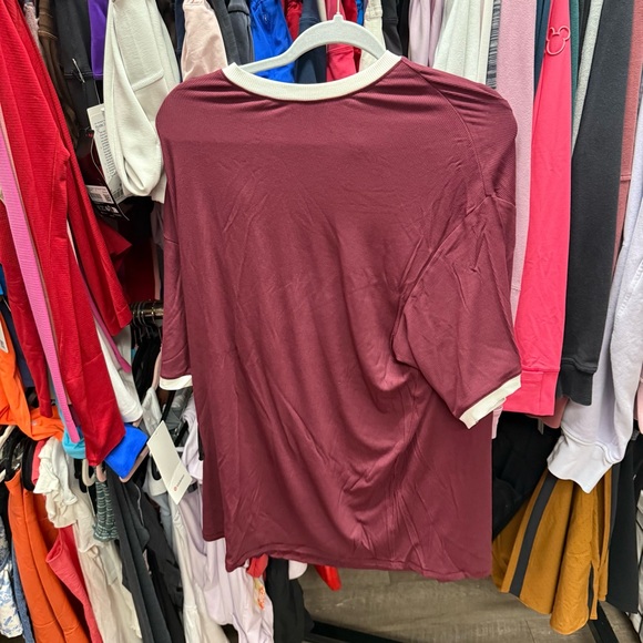 SKIMS soft lounge dress maroon multi - Picture 2 of 4